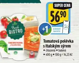 Albert Tomatová polévka s italským sýrem nabídka