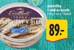 Albert Ančovičky v oleji na kyselo nabídka