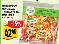 Albert Menu inspirace Mix salátový - mrkev, bílé zelí, celer a řepa nabídka