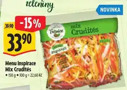 Albert Menu inspirace Mix Crudités nabídka