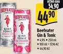 Albert Beefeater Gin & Tonic nabídka