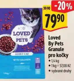 Albert Loved By Pets Granule pro kočky nabídka