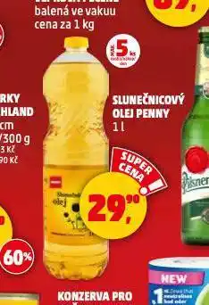 Penny Market Slunečnicový olej nabídka