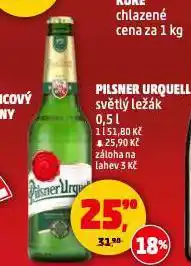 Penny Market Pivo pilsner urquell nabídka