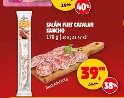 Penny Market Salám fuet catalan sancho nabídka