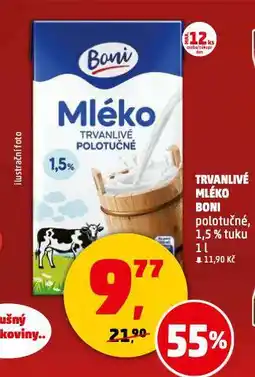 Penny Market Trvanlivé mléko nabídka