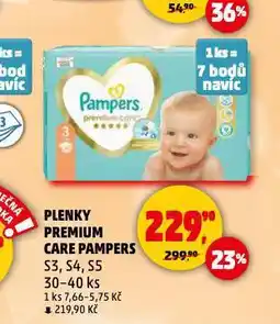 Penny Market Pampers dětské plenky nabídka