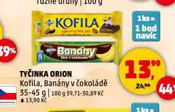 Penny Market Banány v čokoládě nabídka