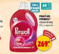 Penny Market Perwoll prací gel nabídka