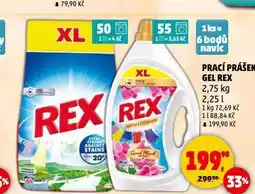 Penny Market Rex prací gel nabídka