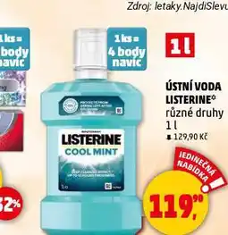Penny Market Listerine ústní voda nabídka