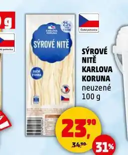 Penny Market Sýrové nitě nabídka