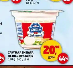 Penny Market Kunín deluxe zakysaná smetana nabídka