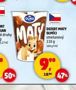 Penny Market Dezert maty olmíci nabídka