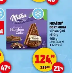 Penny Market Milka mražený dort nabídka