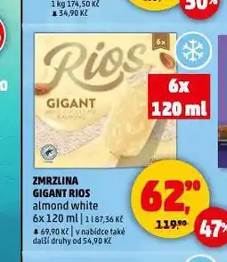 Penny Market Zmrzlina gigant rios nabídka