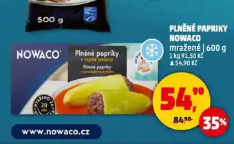 Penny Market Nowaco plněné papriky nabídka
