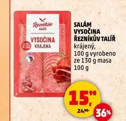Penny Market Salám vysočina nabídka