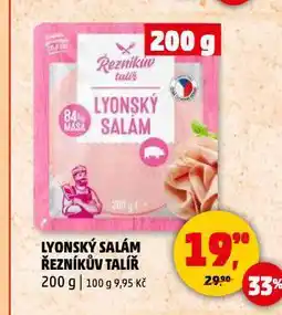 Penny Market Lyonský salám nabídka