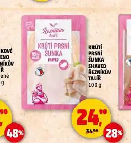 Penny Market Krůtí prsní šunka shaved nabídka