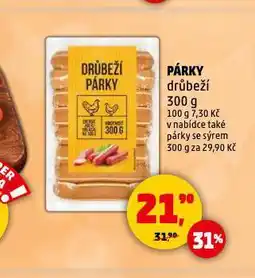 Penny Market Párky nabídka