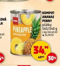 Penny Market Kompot ananas nabídka