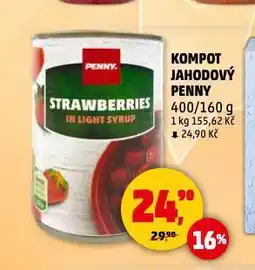 Penny Market Kompot jahodový nabídka