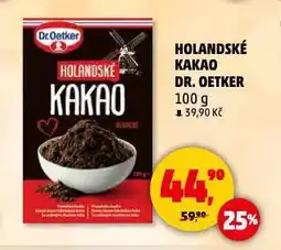 Penny Market Holandské kakao dr. oetker nabídka