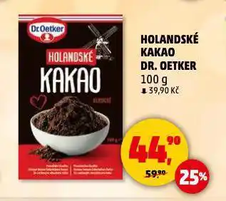 Penny Market Holandské kakao dr. oetker nabídka
