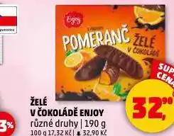 Penny Market Želé v čokoládě enjoy nabídka