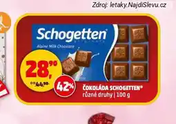 Penny Market Čokoláda schogetten nabídka