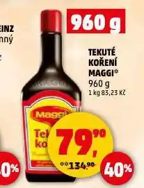 Penny Market Maggi tekuté koření nabídka