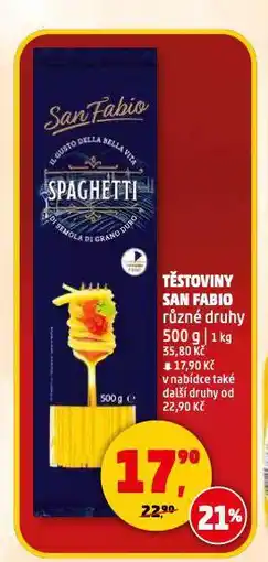 Penny Market Těstoviny san fabio nabídka