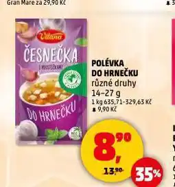 Penny Market Polévka do hrnečku nabídka