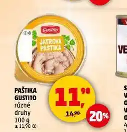 Penny Market Paštika gustito nabídka