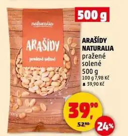 Penny Market Arašídy naturalia nabídka