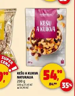 Penny Market Kešu a klikva nabídka