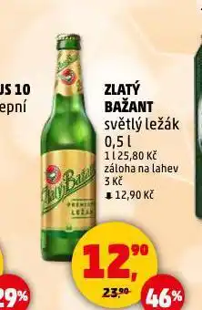 Penny Market Pivo zlatý bažant nabídka