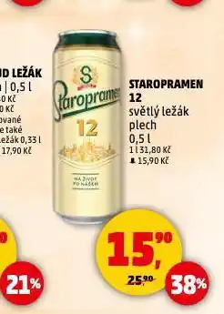 Penny Market Pivo staropramen nabídka