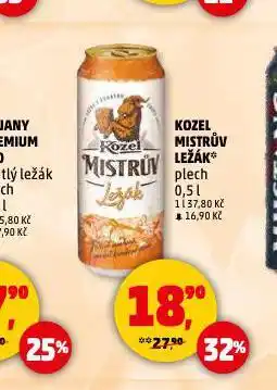 Penny Market Pivo velkopopovický kozel nabídka