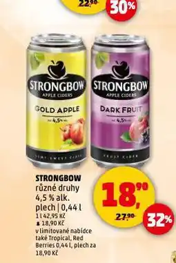 Penny Market Strongbow cider nabídka
