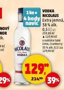 Penny Market Nicolaus vodka nabídka