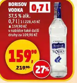 Penny Market Borisov vodka nabídka