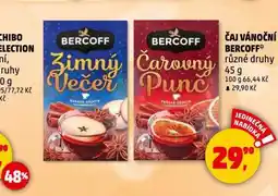 Penny Market Bercoff vánoční čaj nabídka