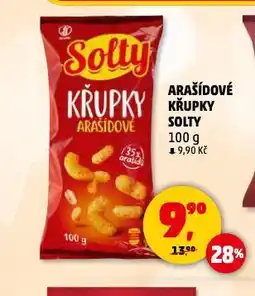 Penny Market Arašídové křupky solty nabídka