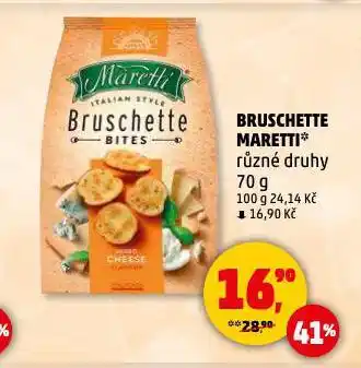 Penny Market Bruschette maretti nabídka