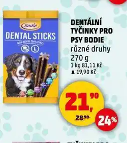Penny Market Bodie dentální tyčinky pro psy nabídka