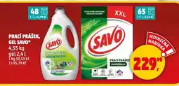 Penny Market Savo prací gel nabídka