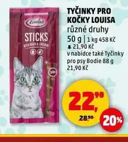 Penny Market Louisa tyčinky pro kočky nabídka