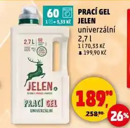Penny Market Jelen prací gel nabídka